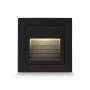 ST8212 BK черный IP65 LED 3000K 3W 84*84*46