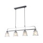TR303244/4 BK/CH/SM/FR черный/хром/дымчатый/белый матовый E27*4 max 60W 870*120*780