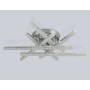 FA8898 CH хром 75W 3000K-6400K 740*710*170 (ПДУ РАДИО 2.4G)
