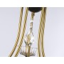 Подвесная люстра с хрусталем TR4952/5 BK/GD/CL Ambrella light