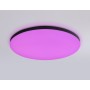 FZ2004 BK черный IP54 20W 3000K-6500K+RGB Wi-Fi Алиса/Tuya/Smart Home/Alexa D300*55 (ПДУ ИК)