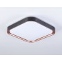 FZ1265 BK/PGD черный/золото розовое 18W 5000K 250*250*60 (Без ПДУ)