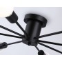 TR80411/8 BK черный E27/8 max 60W D950*150