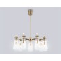 LH53306/7 BS/CL латунь/прозрачный E14*7 max 40W D770*925