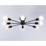 TR80411/8 BK черный E27/8 max 60W D950*150