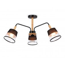 TR4740/3 BK/LW черный/светлое дерево E27/3 max 40W D760*350