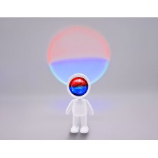 DE8225 WH белый LED Красный+Синий 3W