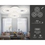 Потолочный светильник с пультом FA4001/3 WH ACRYLICA Original 70W