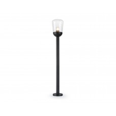 ST2092 BK/CL черный/прозрачный IP54 E27 max 40W D150*950