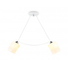 TR303154/2 WH/CH/FR белый/хром/белый матовый E27/2 max 40W 640*115*410