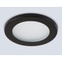 TN6632 BK черный IP44 GX53 D100*60
