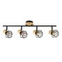 TR8754/4 BK/WD черный/дерево IP20 E27/4 615*115*200