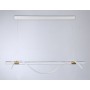 FL5002 WH/GD белый/золото 4200K 12W 1000*60*1200 (без ПДУ)