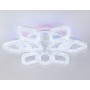 Потолочный светодиодный светильник с RGB подсветкой и пультом<br />FA3929/6+3 WH белый 180W (ПДУ РАДИО 2.4G)