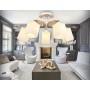 Потолочная люстра TR9518/5 WH/GD/FR Ambrella light
