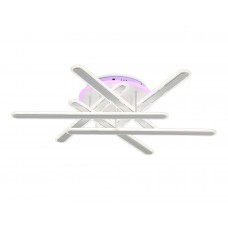 FA8907 WH/CH белый/хром 135W 3000K-6400K+RGB 800*770*160 (ПДУ РАДИО 2.4G)