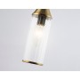 LH55260 BK/BS/CL черный/латунь/прозрачный E14 max 40W 140*80*310