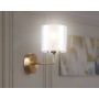 LH56015 BS/FR латунь/белый матовый E14 max 40W 190*120*220