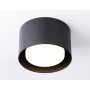 TN70815 BK черный GX53 max 12W D85*60