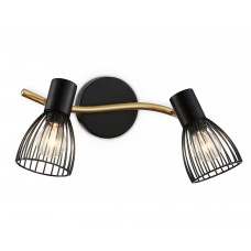 TR8660/2 BK/GD черный/золото E14/2 max 60W 330*100*170