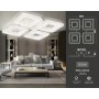 Потолочный светильник с пультом FA4004/4 WH ACRYLICA Original 100W