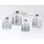 TR303205/4 WH/CH/SM/FR белый/хром/дымчатый/белый матовый E27*4 max 60W 370*370*200