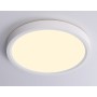FZ1901 WH белый IP54 13W 3000K-6500K CCT-переключатель D230*25 (Без ПДУ)