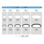 FZ1901 WH белый IP54 13W 3000K-6500K CCT-переключатель D230*25 (Без ПДУ)