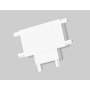 GV1118 WH белый T-образный коннектор для накладного шинопровода 46*36*6