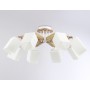 Потолочная люстра TR9522/8 WH/GD/FR Ambrella light