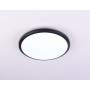 FZ1233 BK черный IP44 22W 6400К D260*55 (Без ПДУ)