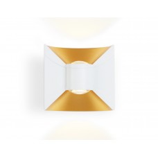 ST4471 WH/GD белый/золото LED 4200K 6W IP54 92*98*55