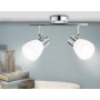 Настенно-потолочный спот TR3963/2 CH/FR хром/белый матовый