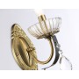 Настенный светильник с хрусталем TR4954 BK/GD/CL Ambrella light
