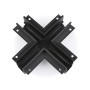 Коннектор х-образный для встраиваемого шинопровода Magnetic GL3358 BK черный