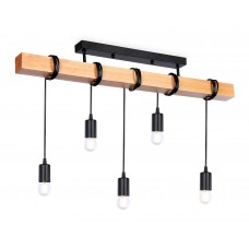 Подвесной светильник в стиле лофт TR8183/5 BK/LW Traditional