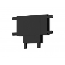 GV1122 BK черный T-образный коннектор для накладного шинопровода 46*36*6