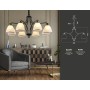 Подвесная люстра в классическом стиле TR3081/8 Traditional
