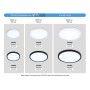 FZ1953 BK черный IP54 20W 5000K D270*15 (Без ПДУ)