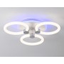 FA3838/3 WH белый 42W 3000K-6400K+RGB D458*80 (ПДУ РАДИО 2.4G)