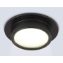 TN6735 BK черный IP44 GX53 D110*57