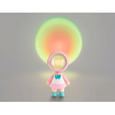 DE8244 PI розовый LED RGB 3W