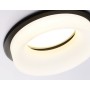 TN1303 BK/FR черный/белый матовый MR16 GU5.3 D80*42