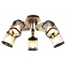 Потолочная люстра TR9529/5 BK/GD/TI Ambrella light