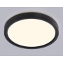 FZ1902 BK черный IP54 13W 3000K-6500K CCT-переключатель D230*25 (Без ПДУ)