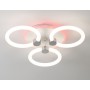 FA3838/3 WH белый 42W 3000K-6400K+RGB D458*80 (ПДУ РАДИО 2.4G)