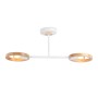 TR8243/2 WH/LWD белый/светлое дерево E27/2 max 40W 590*165*220