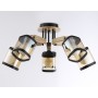 Потолочная люстра TR9529/5 BK/GD/TI Ambrella light