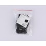 GL1062 BK черный заглушка демпферная для шинопровода в натяжной потолок Magnetic 220V 64.5*51*16 (2шт)