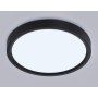 FZ1902 BK черный IP54 13W 3000K-6500K CCT-переключатель D230*25 (Без ПДУ)